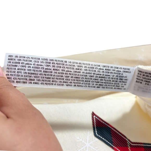 Walt Disney World Minnie Mouse ''Joy'' Holiday Top Girls XL(14) Christmas - Picture 8 of 8